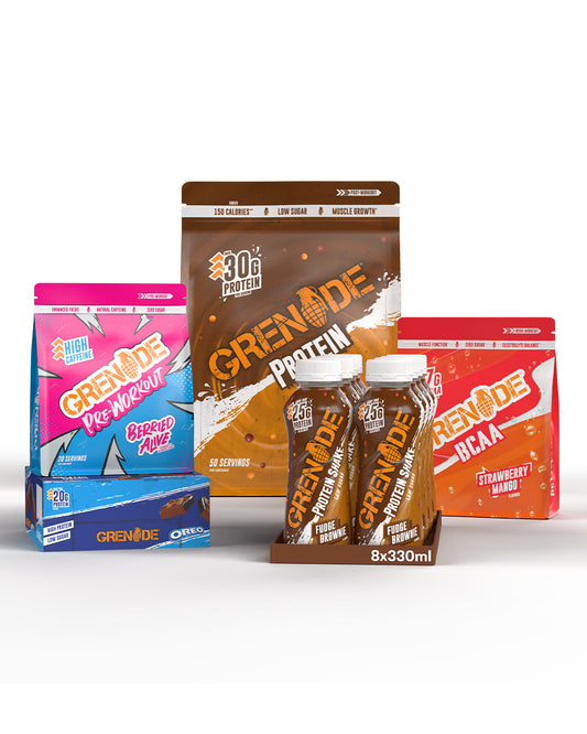Big Session Bundle (Shakes, Bars, Protein Powder, Pre-Workout, BCAA)