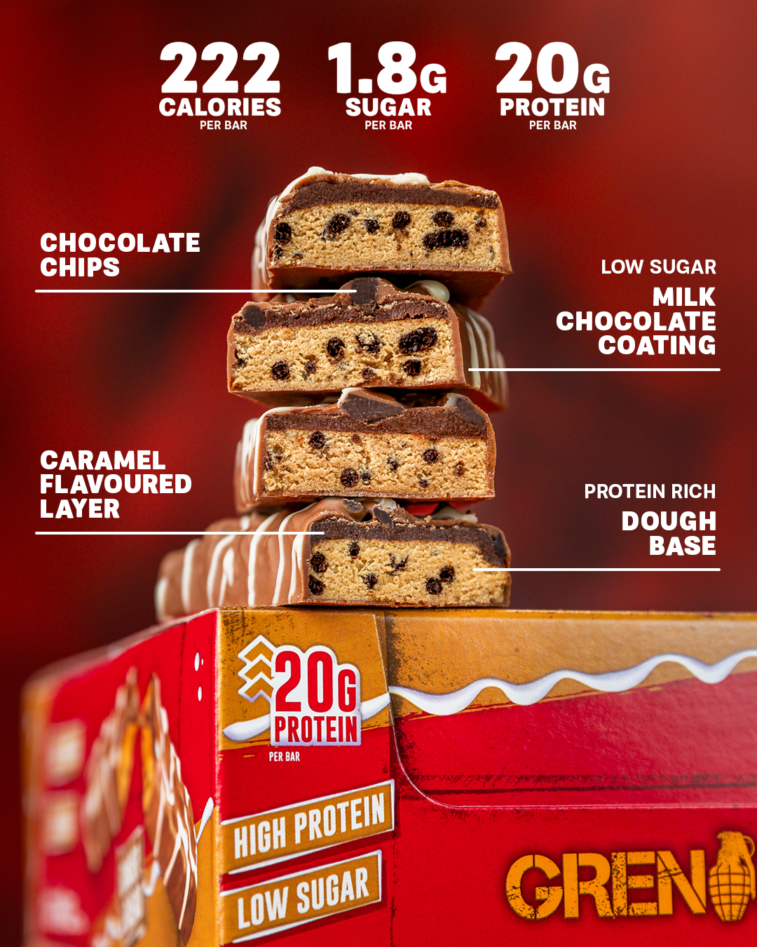 Gingerbread Protein Bar - BBE July