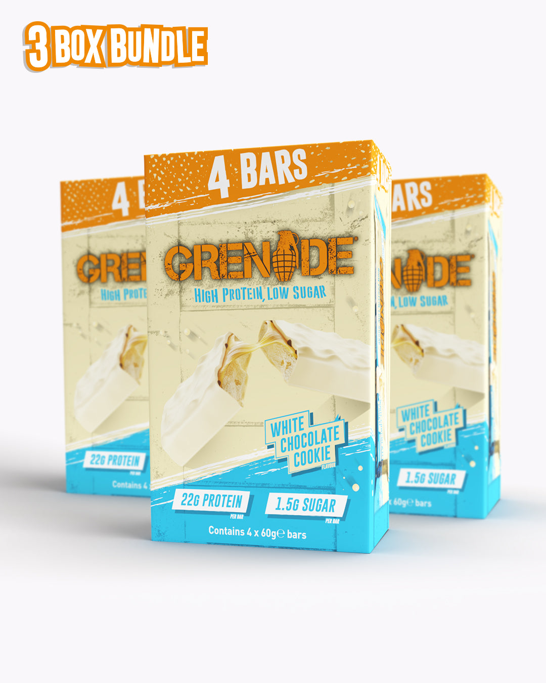 Protein Bar 4 Pack Bundle -  Members Exclusive (3 box bundle)