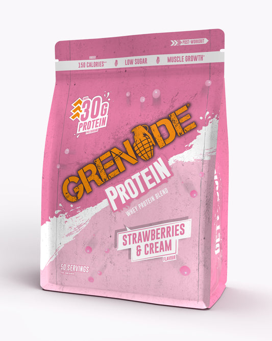 Strawberries & Cream Protein Powder - 2kg (50 Servings)