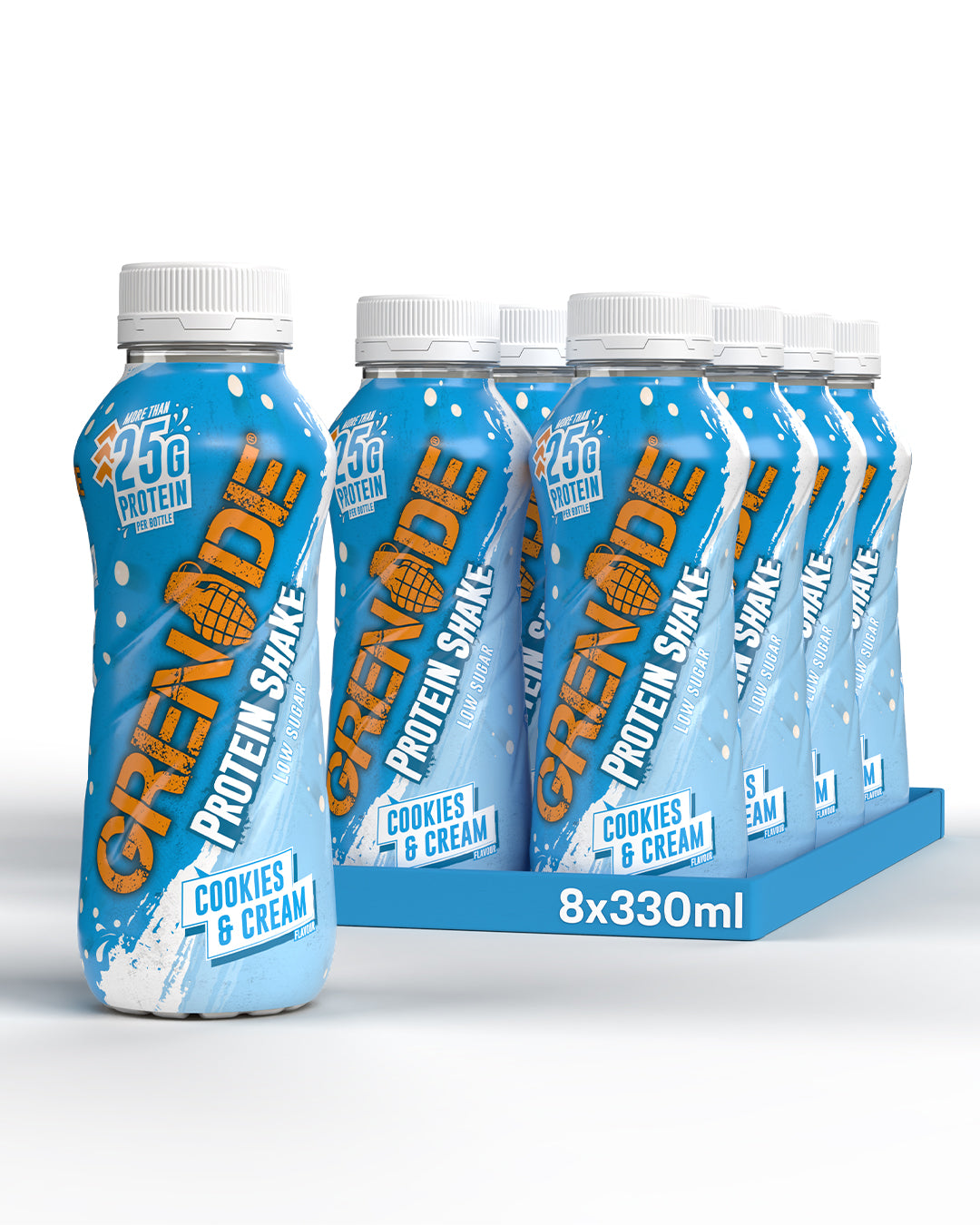 Cookie and Cream Protein Shake (8 Pack) 330ml