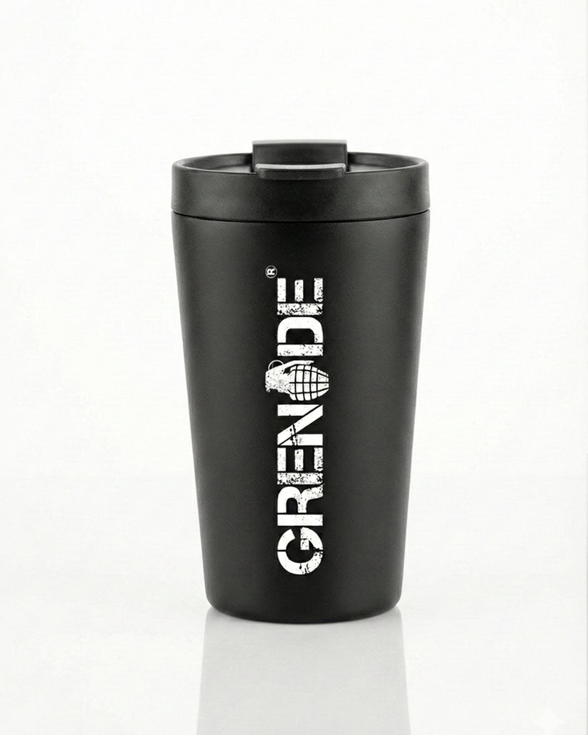 Grenade Stainless Steel Coffee Tumbler - Black