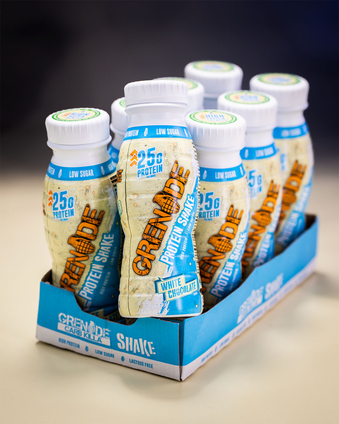 8 Pack of Grenade White Chocolate Protein Shake