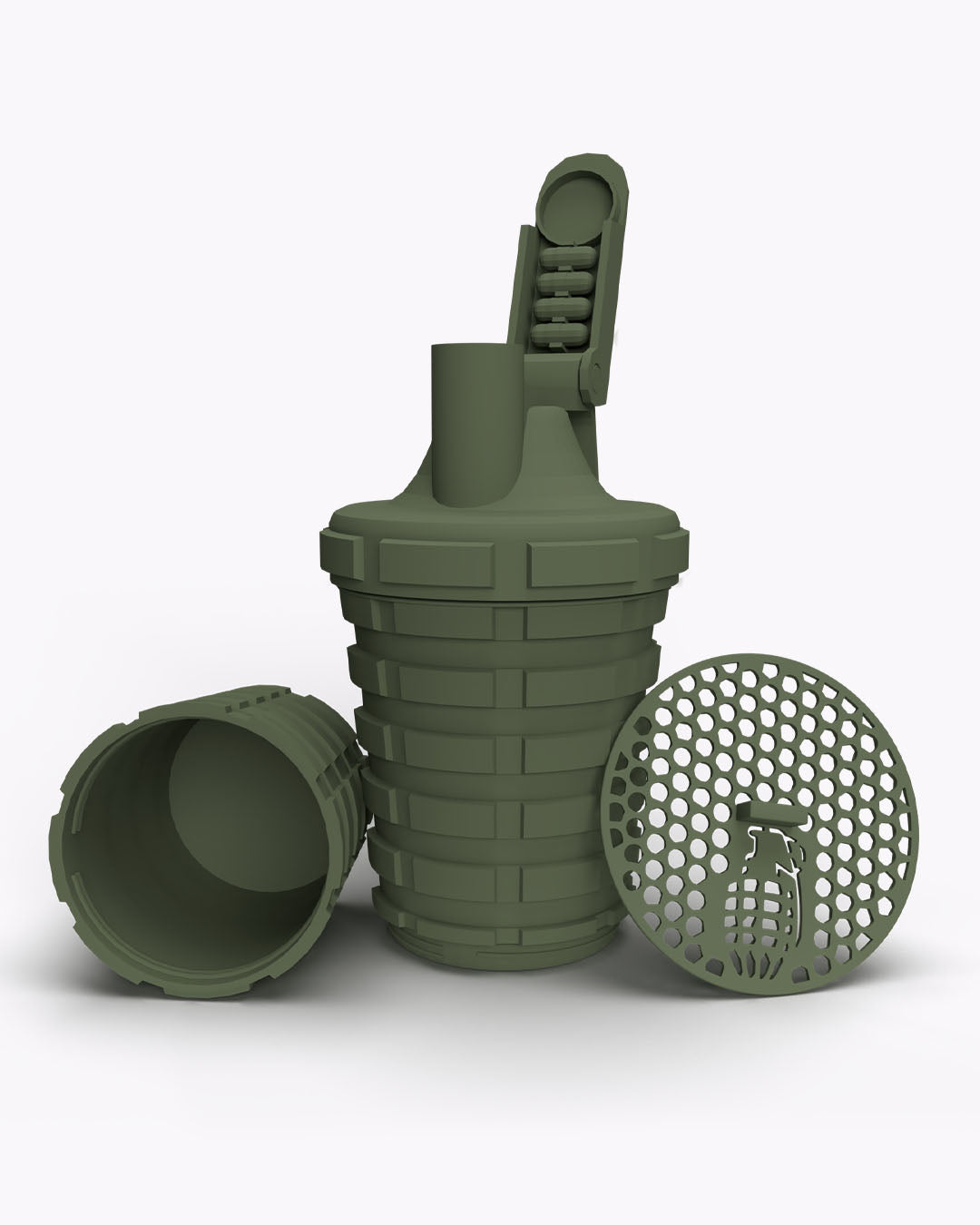 Grenade shaker bottle outlet
