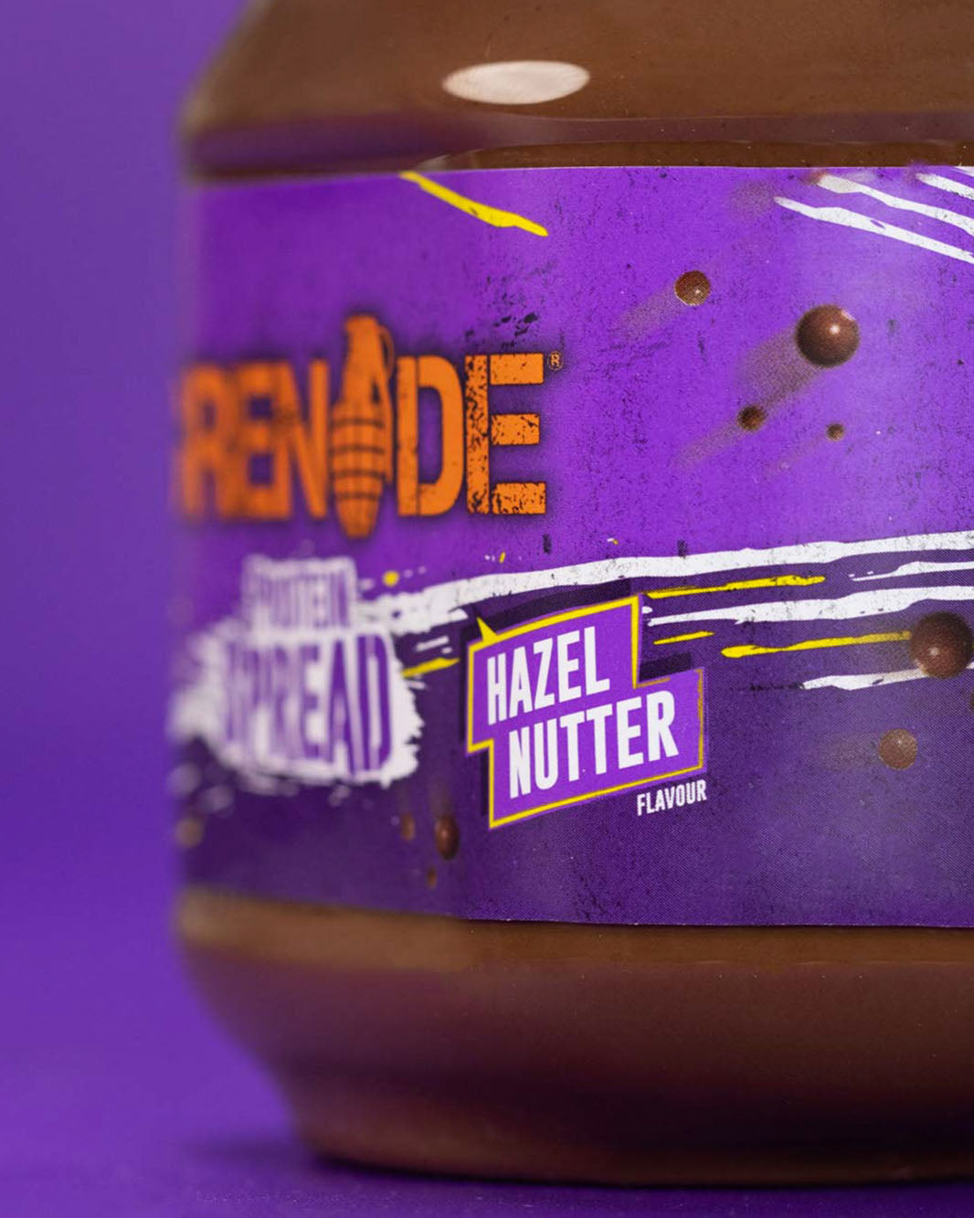 Label of Hazel Nutter Protein Spread