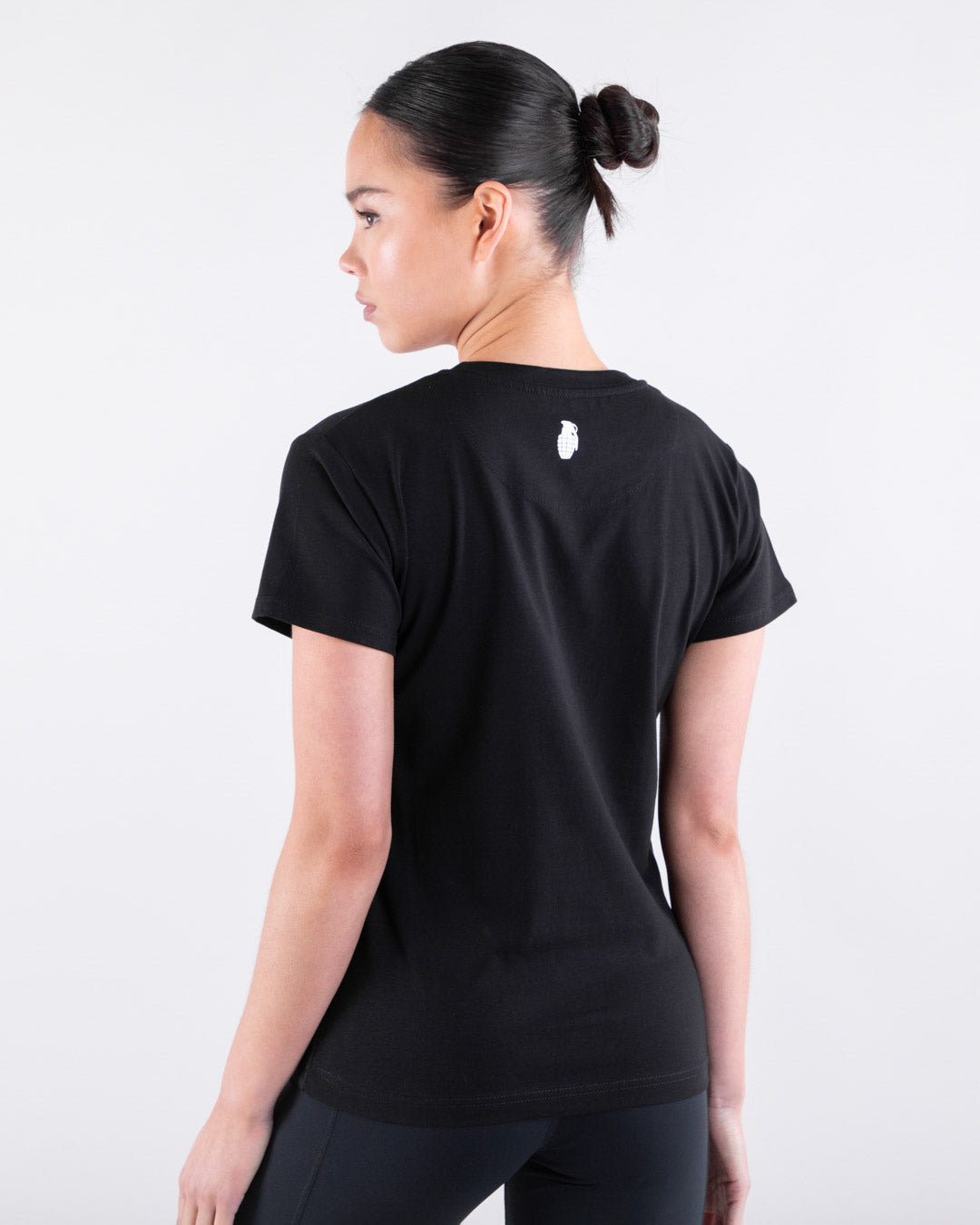 Grenade Womens Core T Shirt Black Rear