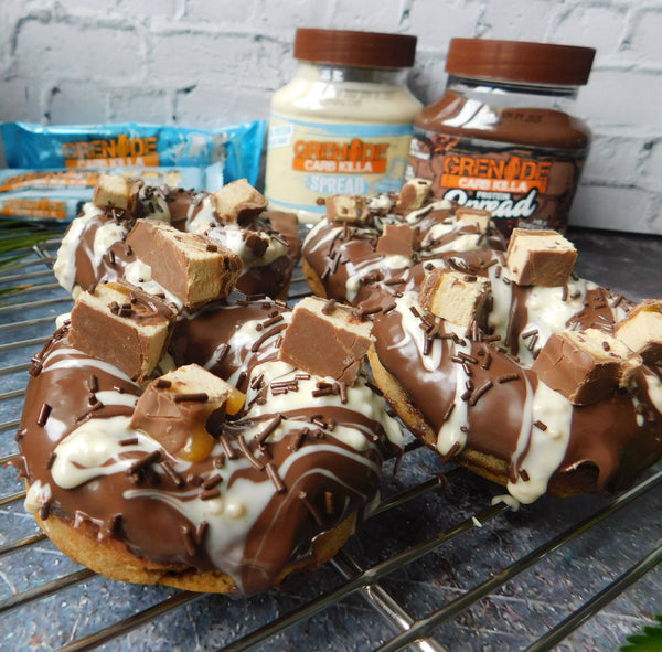 Cookies and Cream Protein Donuts