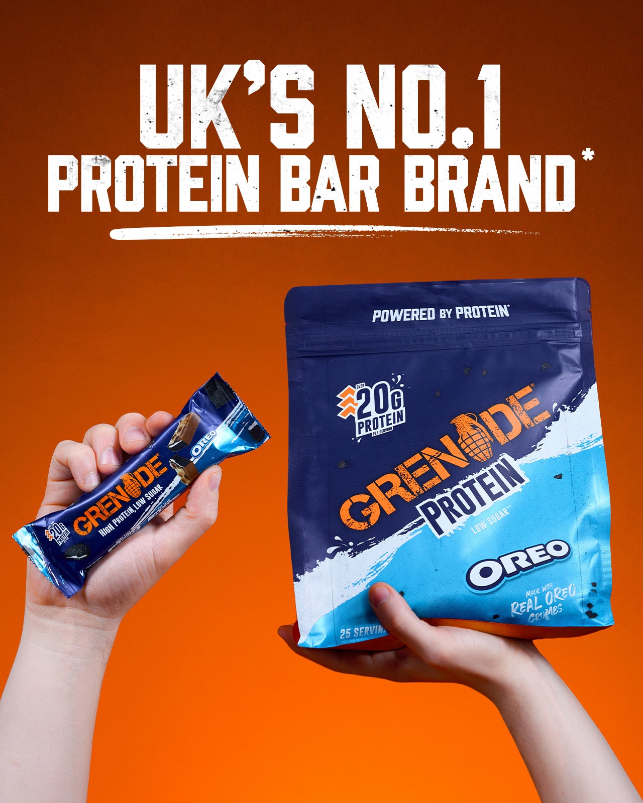 Grenade OREO Protein Powder - 1kg (25 Servings)