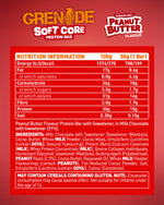 Soft Core Chocolate Peanut Butter Protein Bar