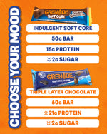 Soft Core Double Chocolate Protein Bar