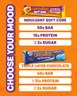 Soft Core Golden Caramel Protein Bar