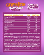 Soft Core Golden Caramel Protein Bar
