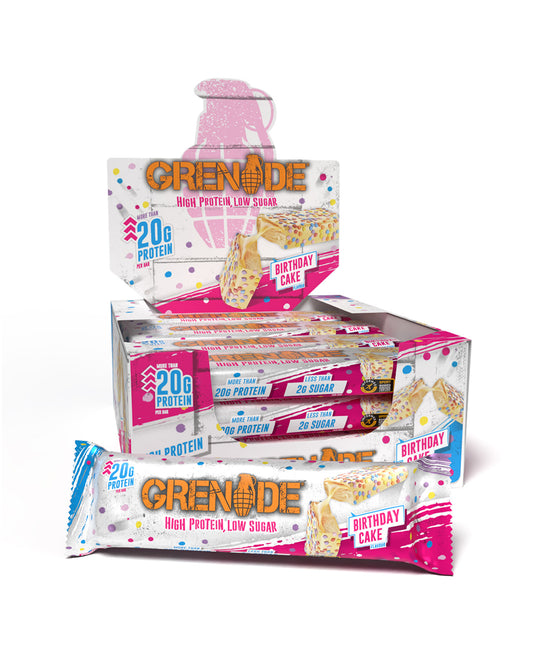 Birthday Cake Protein Bar