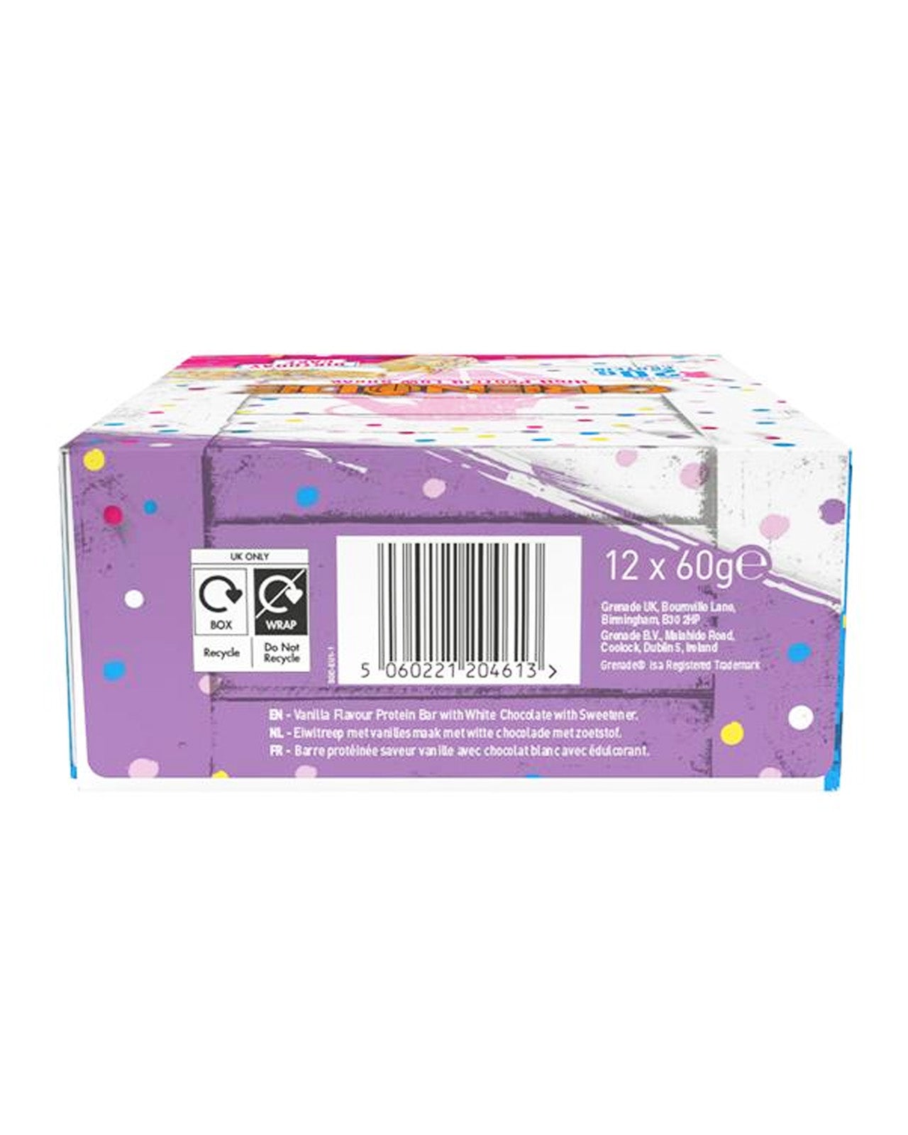 Birthday Cake Protein Bar