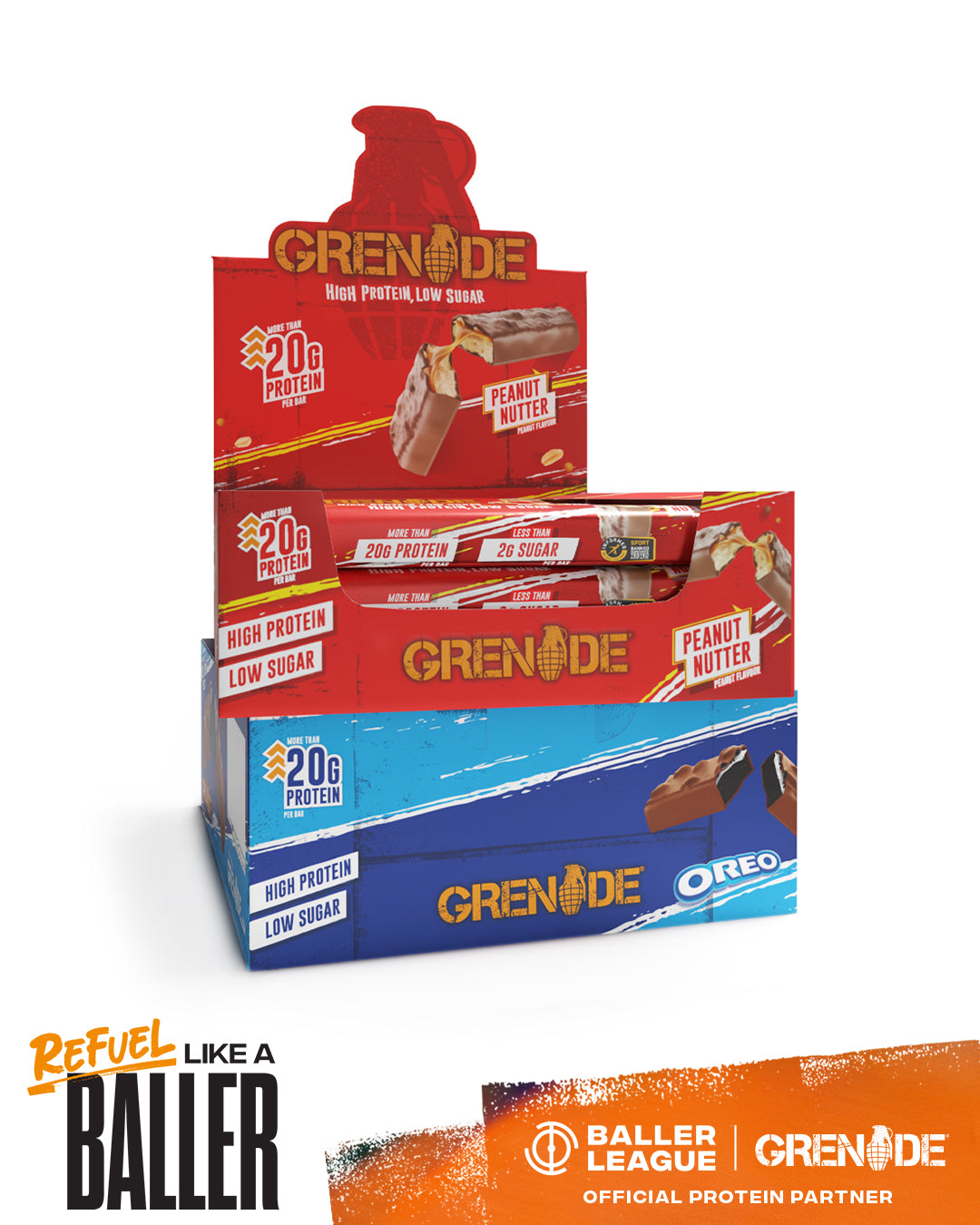 The Official Baller League Bundle | Protein Bars