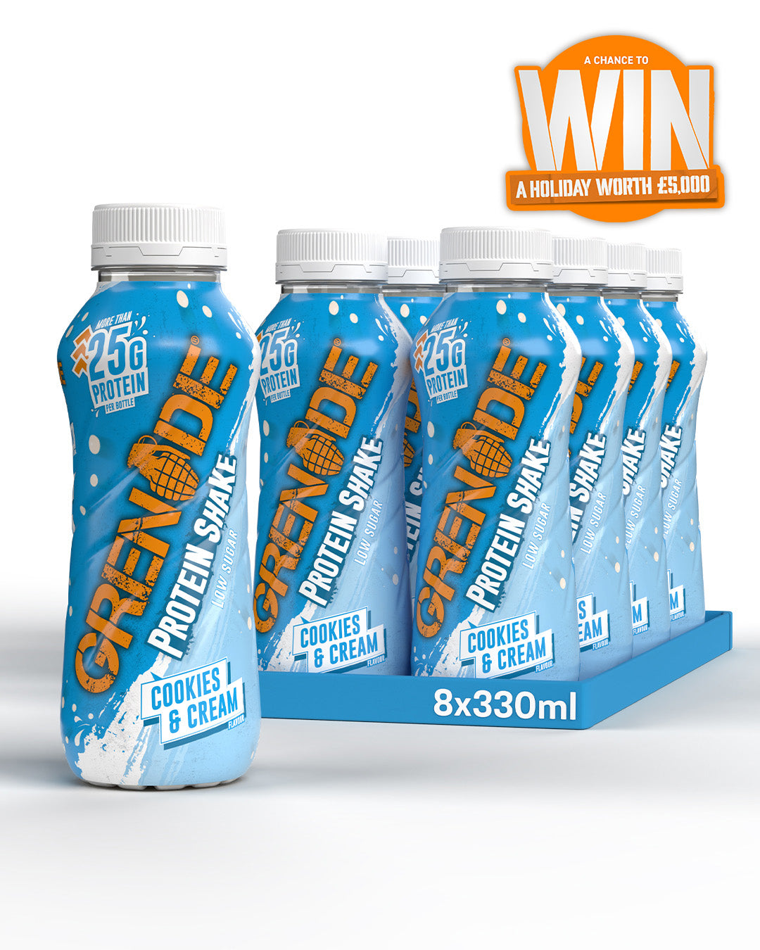 Cookies and Cream Protein Shake (8 Pack) 330ml