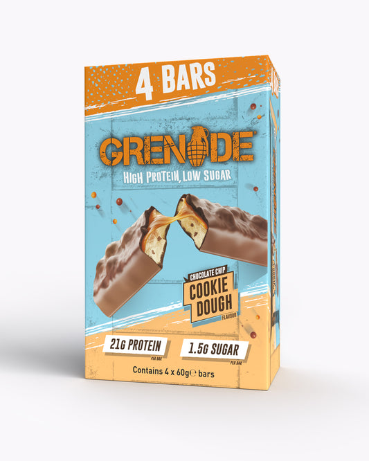 Cookie Dough Protein Bar - 4 Pack - BBE August