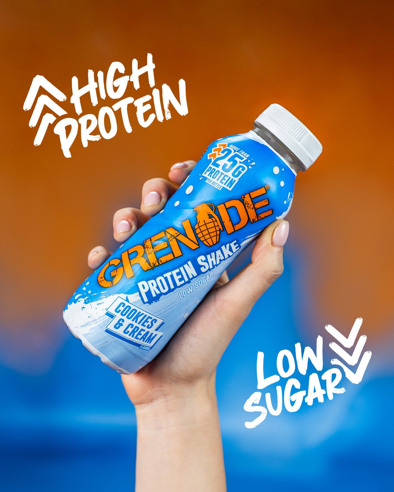 Cookie and Cream Protein Shake (8 Pack) 330ml