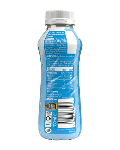 Cookie and Cream Protein Shake (8 Pack) 330ml