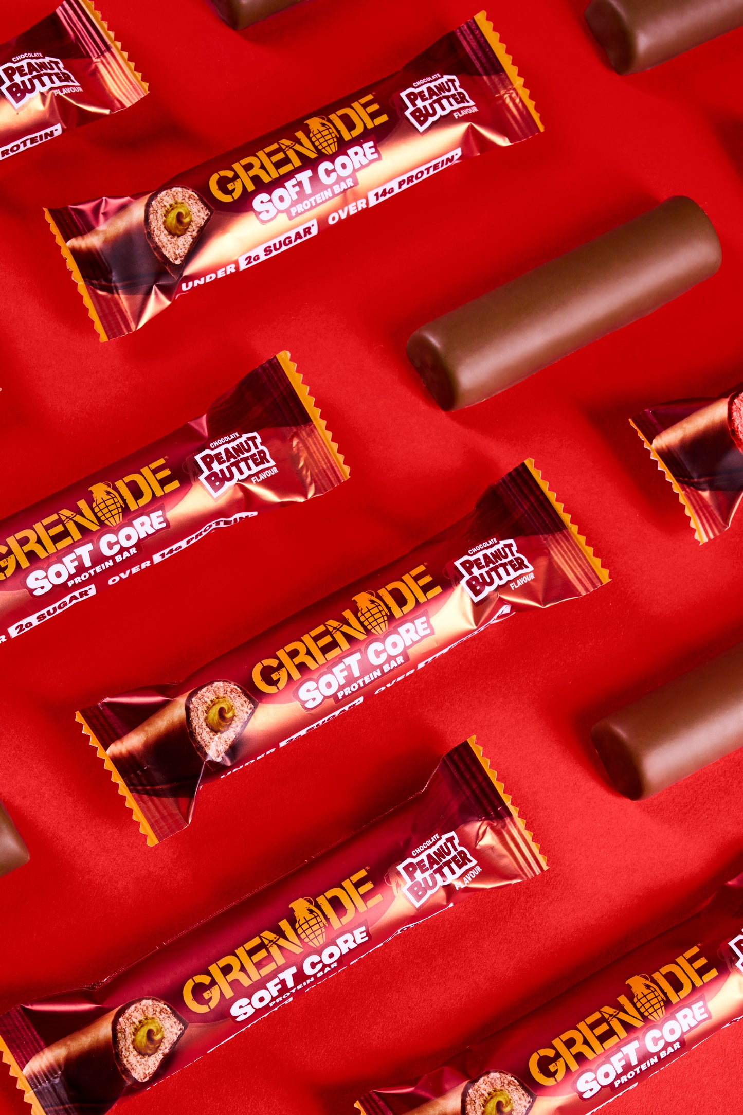 Soft Core Chocolate Peanut Butter Protein Bar