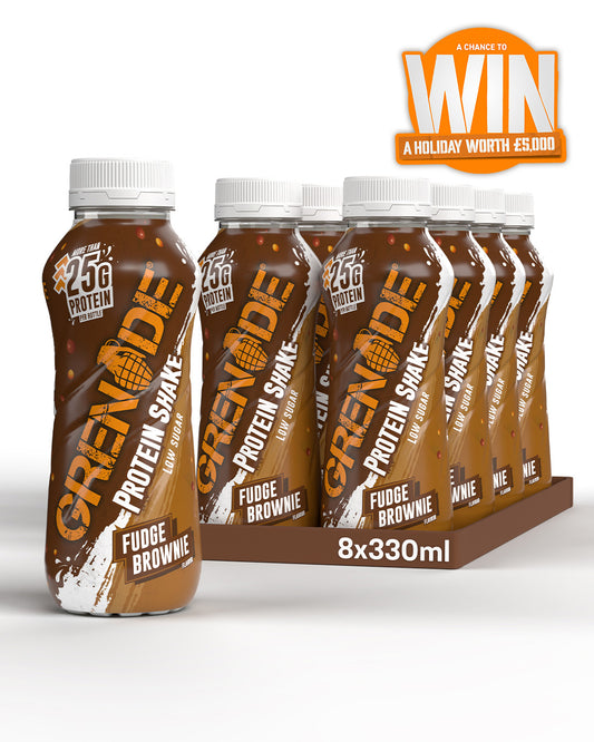 Fudge Brownie Protein Shake (8 Pack) 330ml