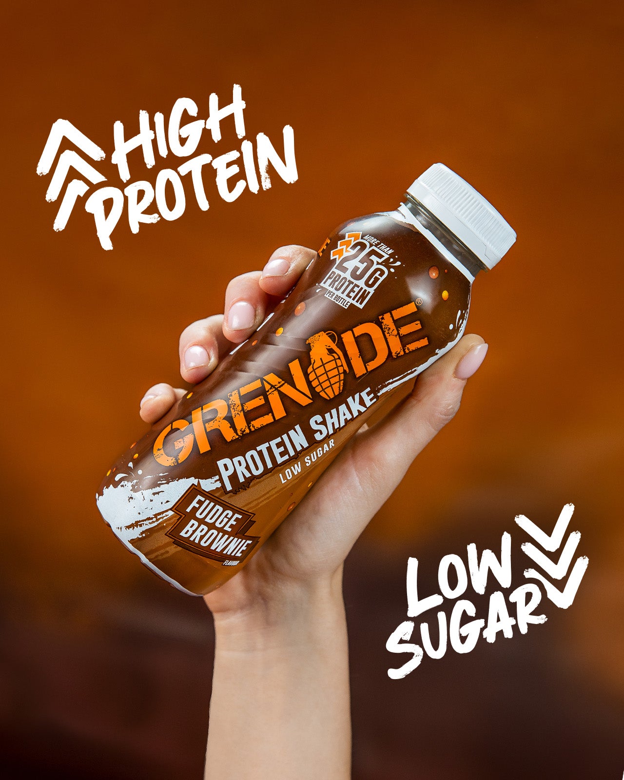 Fudge Brownie Protein Shake (8 Pack) 330ml