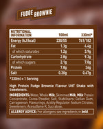 Fudge Brownie Protein Shake (8 Pack) 330ml
