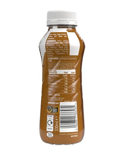Fudge Brownie Protein Shake (8 Pack) 330ml