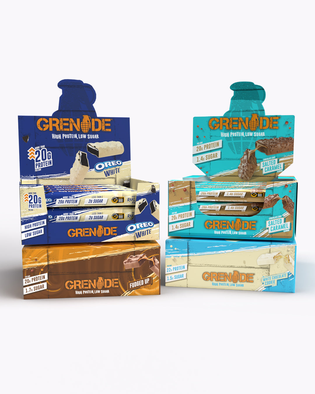 Protein Bar Bundle (4 for £81) | 48 Bars