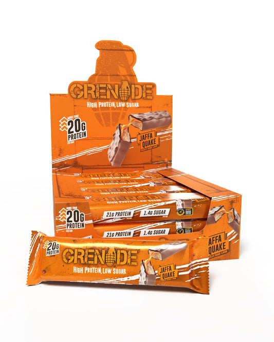 Jaffa Quake Protein Bar - BBE August