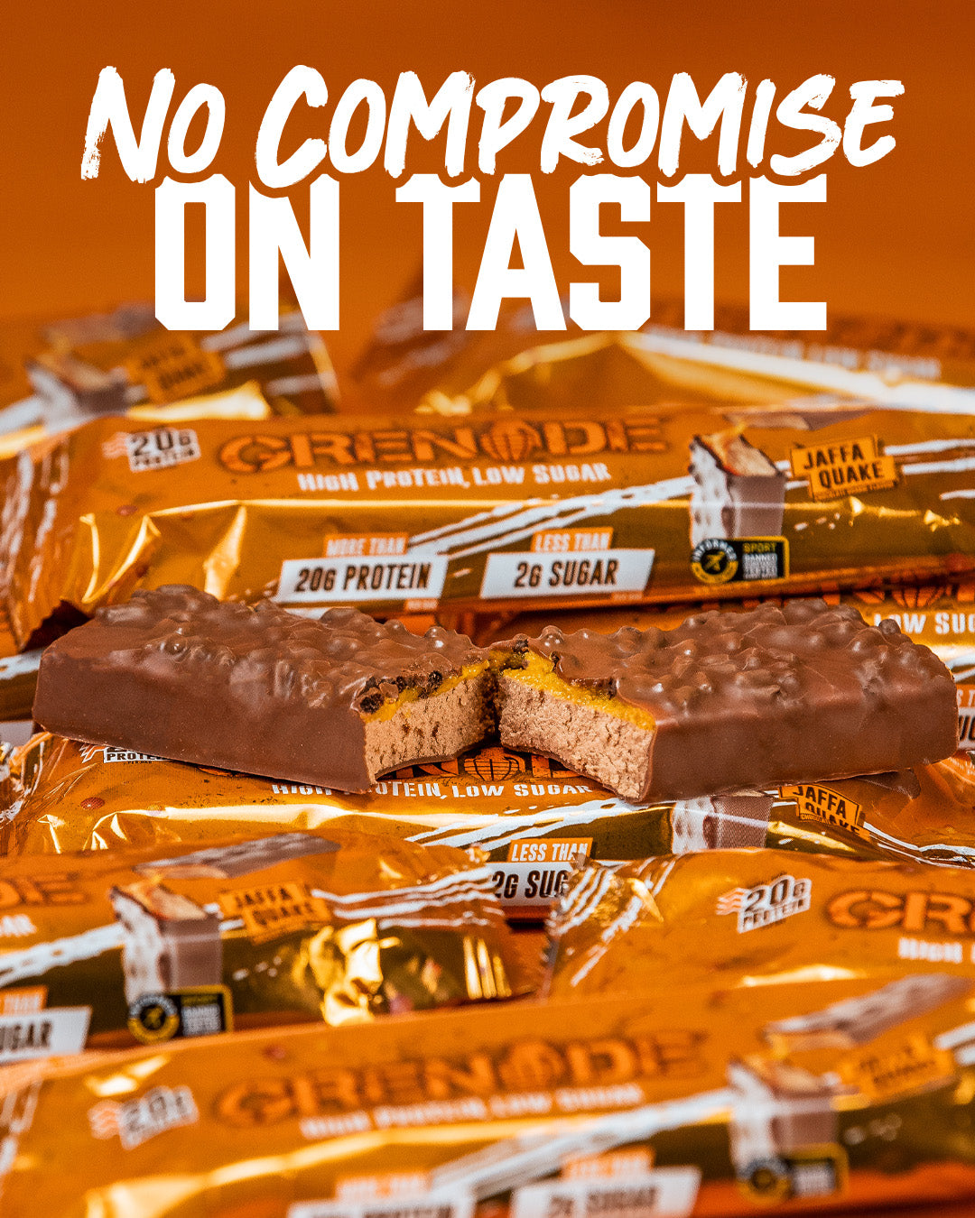 Jaffa Quake Protein Bar - BBE August