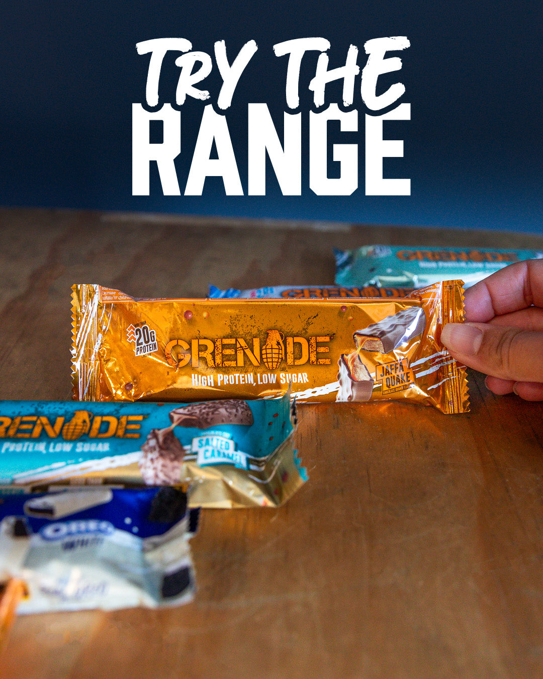 Jaffa Quake Protein Bar - BBE August