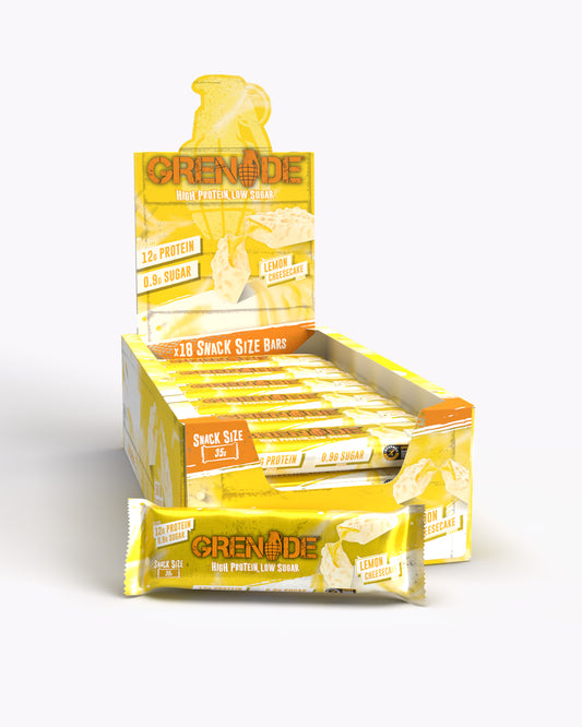 Lemon Cheesecake Protein Bar - Snack Size 35g - BBE June