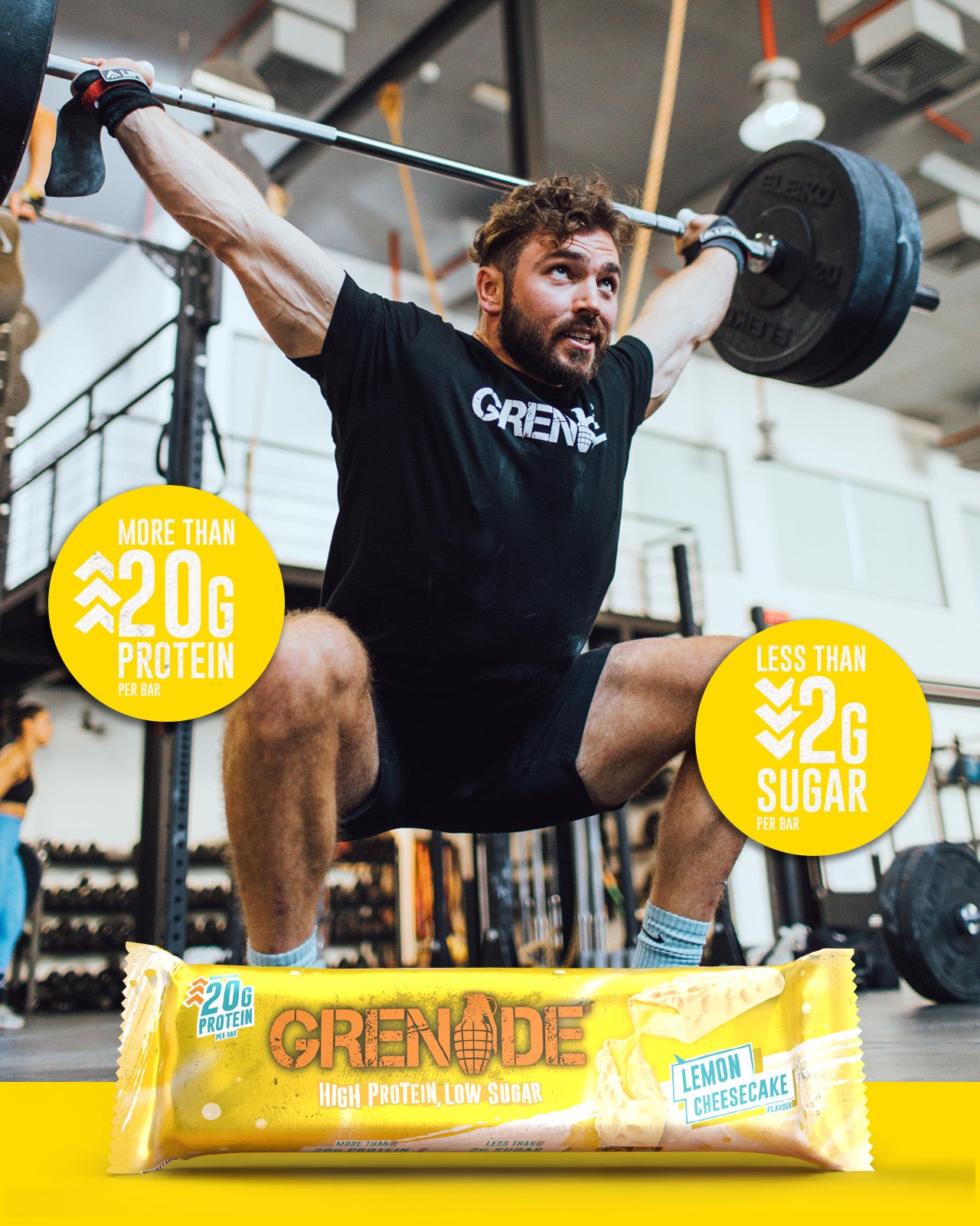 Lemon Cheesecake Protein Bar