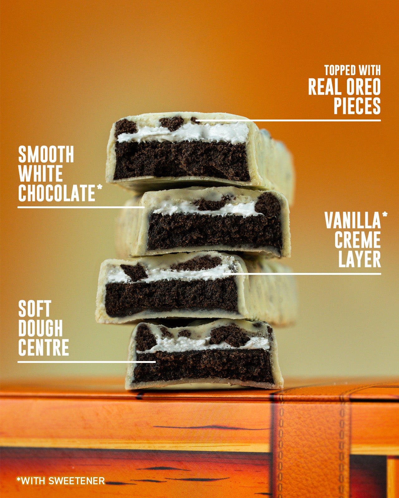 OREO White Protein Bar