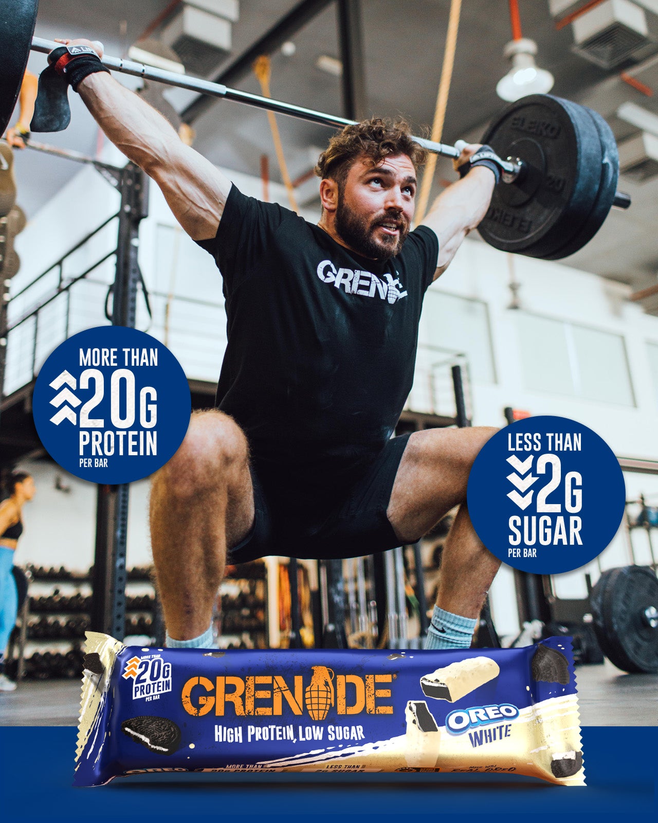 OREO White Protein Bar