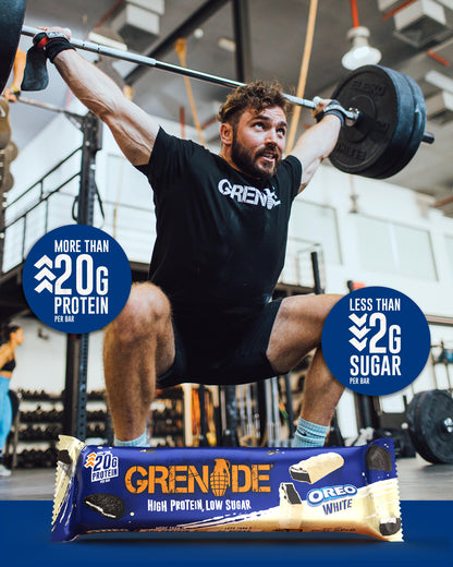 OREO White Protein Bar