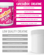 Creatine Monohydrate - Pink Razzberry