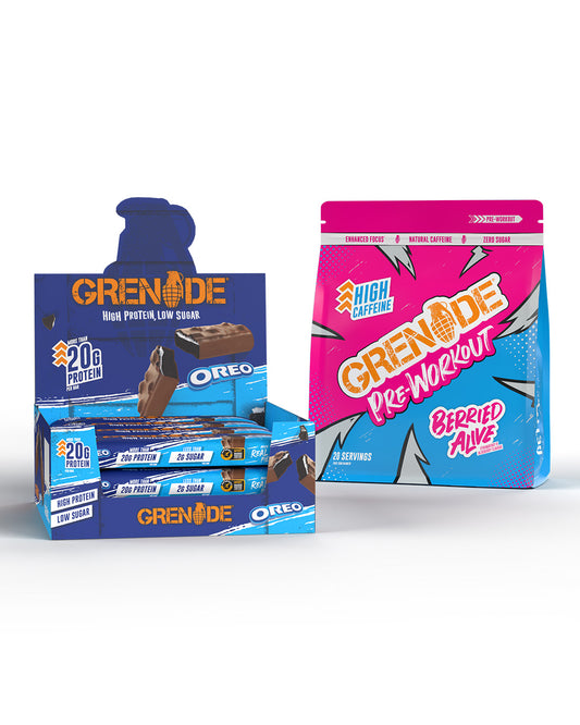 Pre-Workout Bundle (Pre-Workout 330g & Protein Bars 60g)
