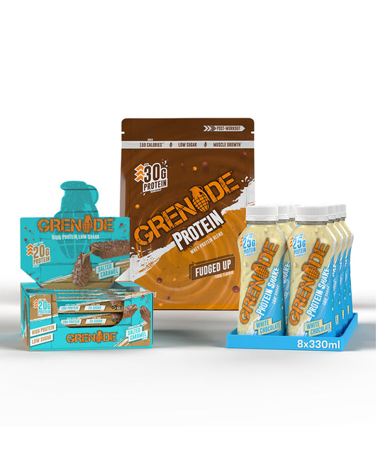 Protein Packed Bundle (Shakes, Bars, Protein Powder)