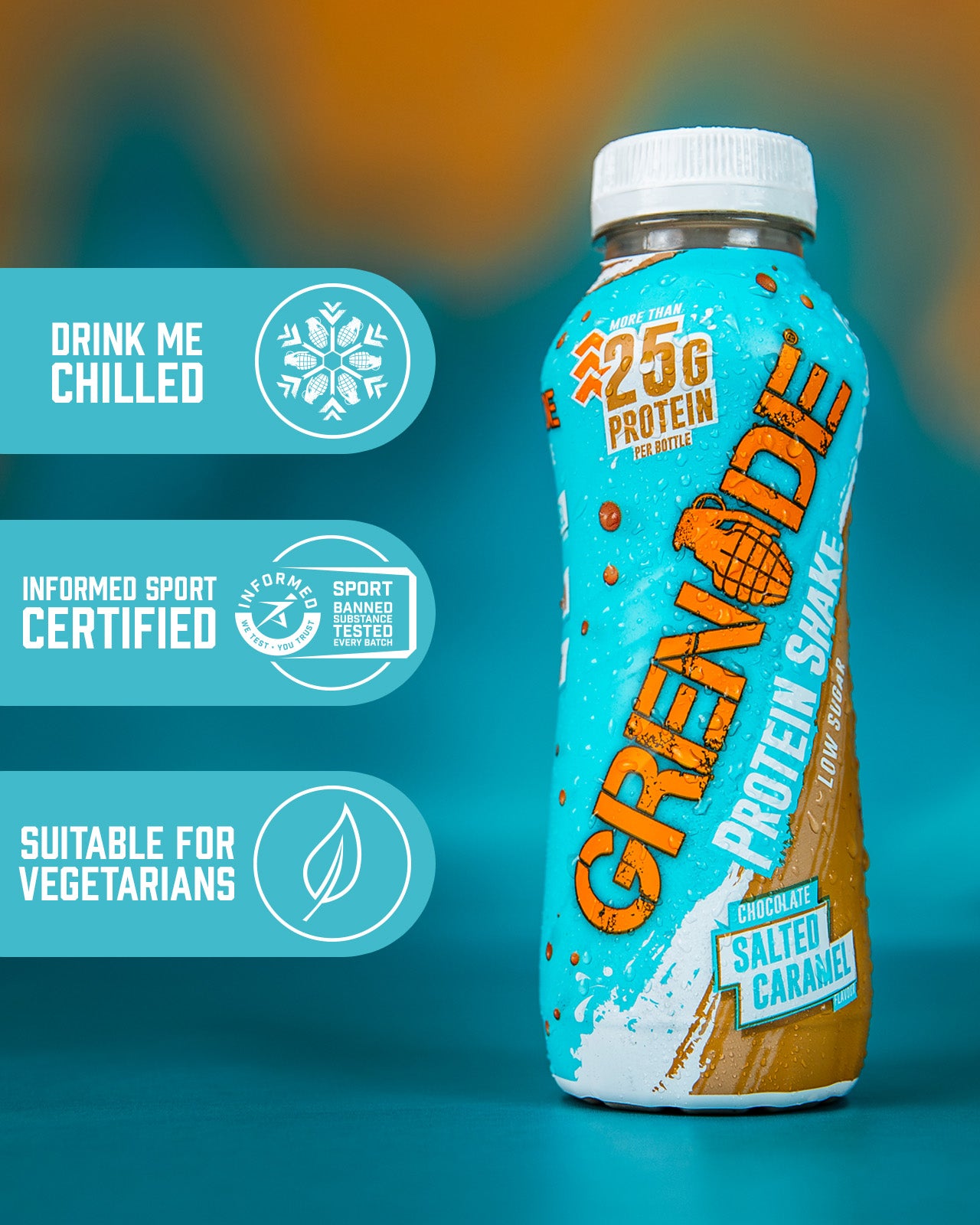 Chocolate Salted Caramel Protein Shake (8 Pack) 330ml