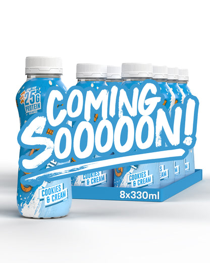 Cookie and Cream Protein Shake (8 Pack) 330ml