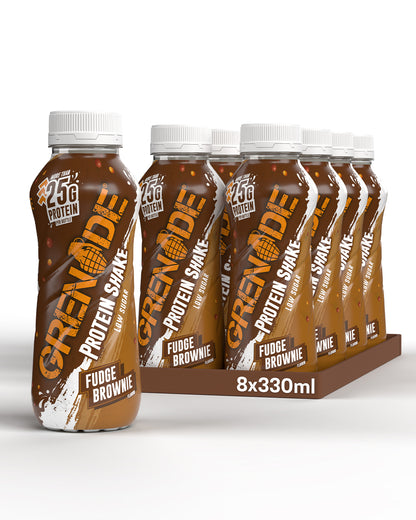 Fudge Brownie Protein Shake (8 Pack) 330ml