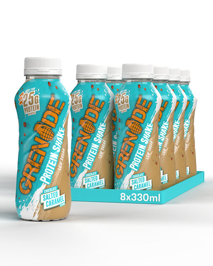 Chocolate Salted Caramel Protein Shake (8 Pack) 330ml