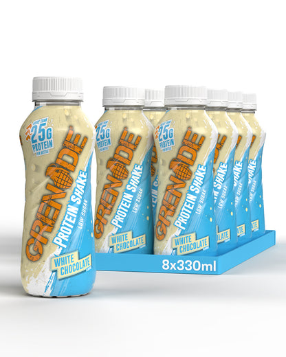 White Chocolate Protein Shake (8 Pack) 330ml