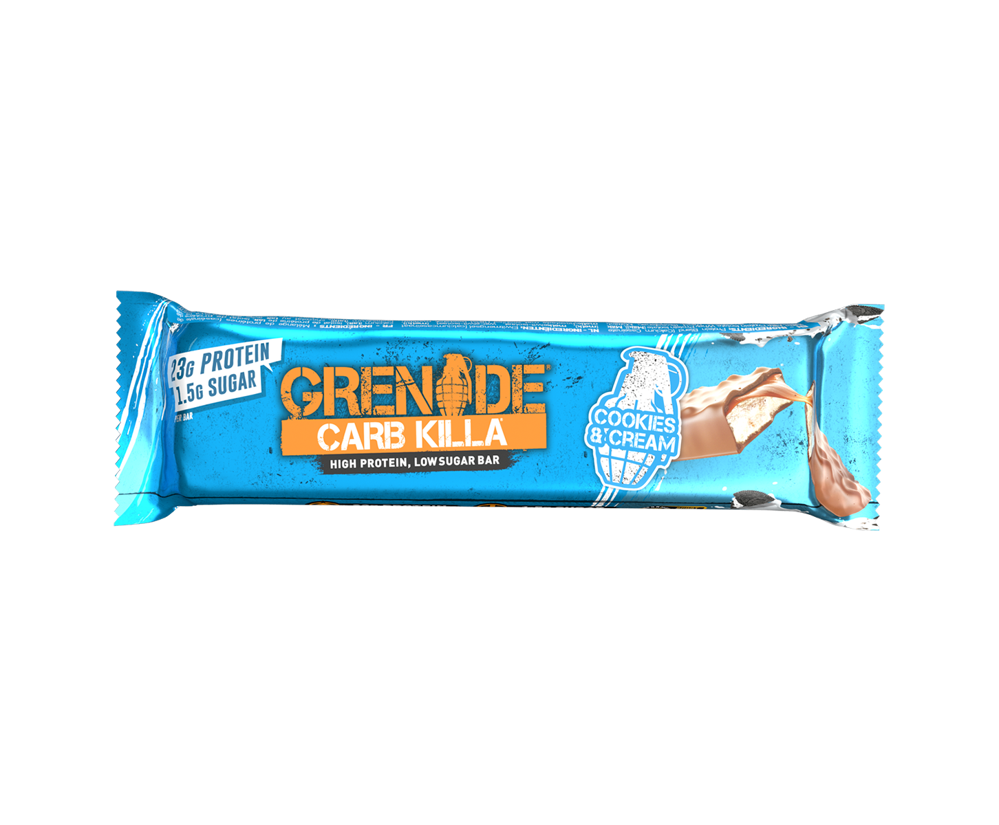 Carb Killa Protein Bar Low Sugar Grenade UK