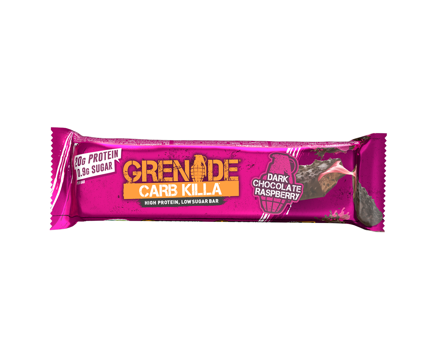 Carb Killa Protein Bar Low Sugar Grenade UK