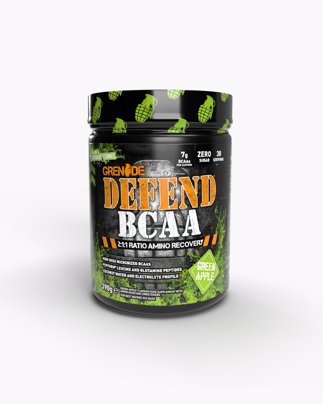 Grenade Green Apple Defend BCAA 30 Servings 390g