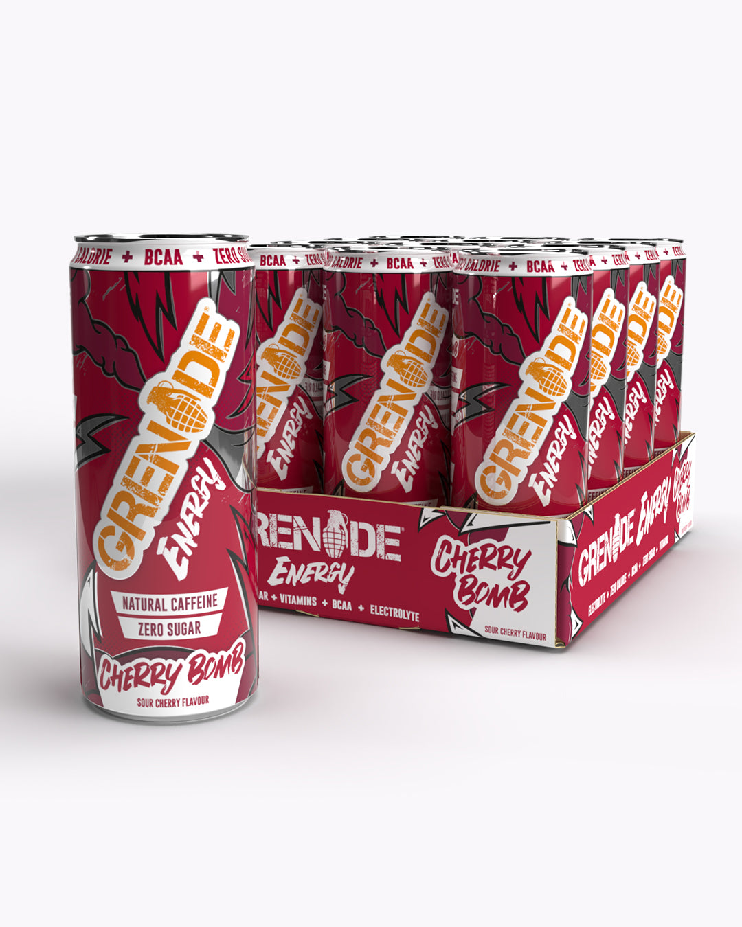 Cherry Energy Drink Grenade