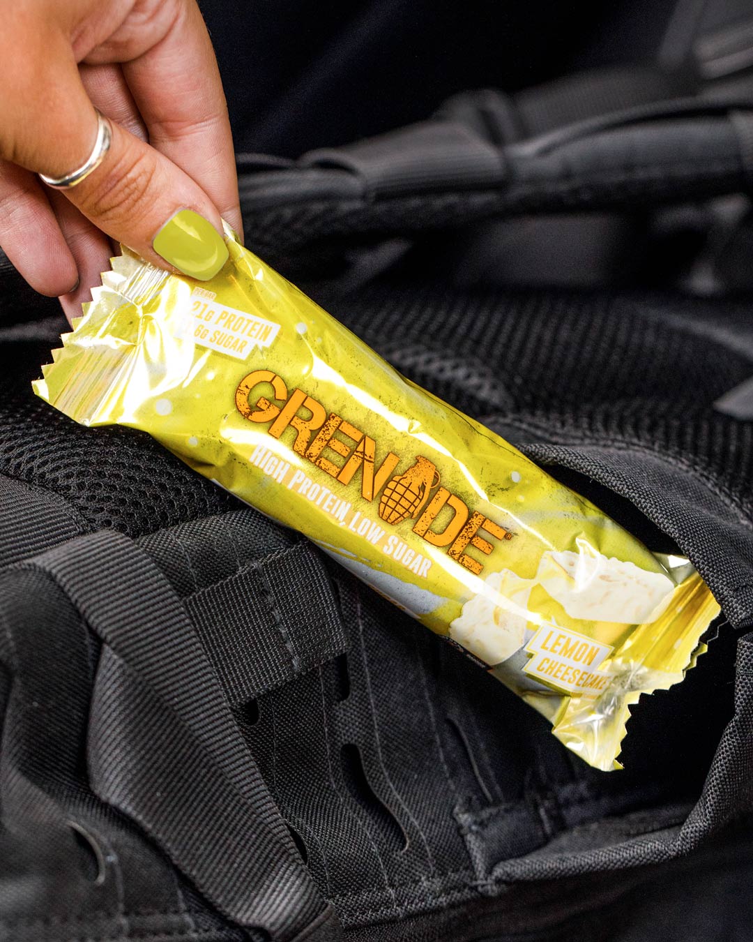 Lemon Cheesecake Protein Bar